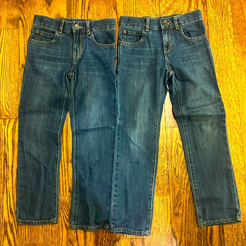 Boys children’s place sz 6 jeans 2 pairs!